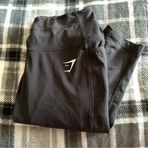 gymshark black leggings size small